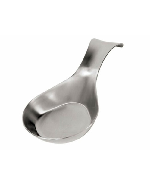 Portacuchara aluminio plateado 1