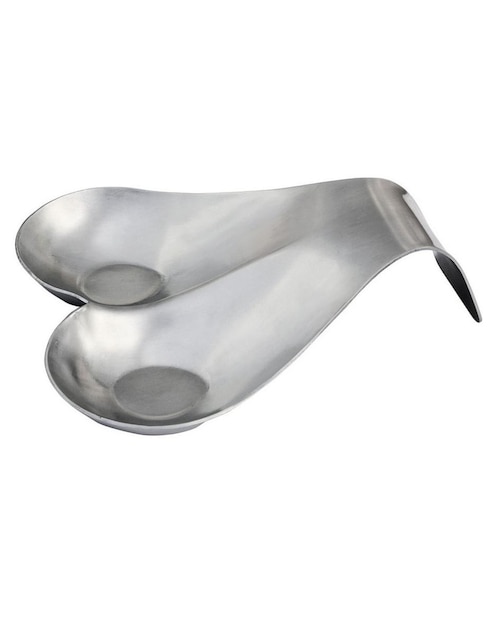 Imagen de producto Portacuchara doble Table Craft aluminio plateado