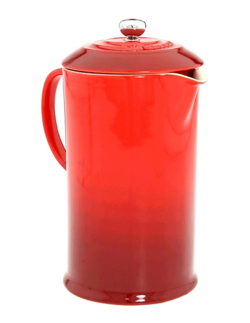 Prensa francesa Le Creuset cerámica Cherry 800 Mililitros roja en Liverpool