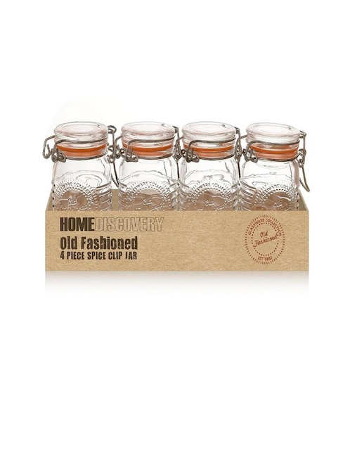 Imagen de producto Set de frascos Reimart de vidrio hermético