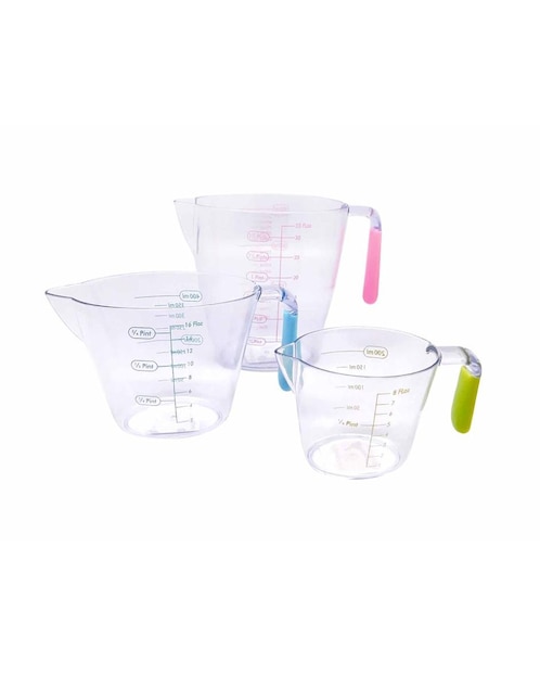 Set de 3 tazas medidoras Good & Good
