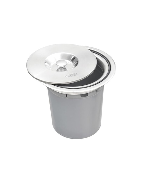 Bote de basura para empotrar inoxidable Clean 5 Litros Bote de basura para empotrar inoxidable Clean 5 Litros