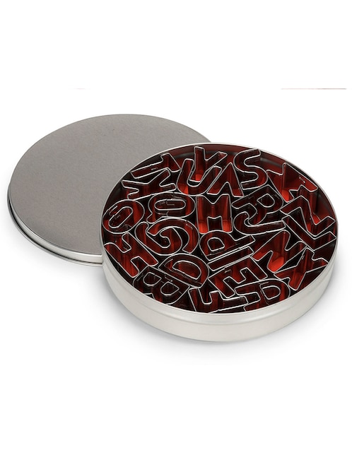 Set de 26 cortadores de galleta Patisse Alfabeto