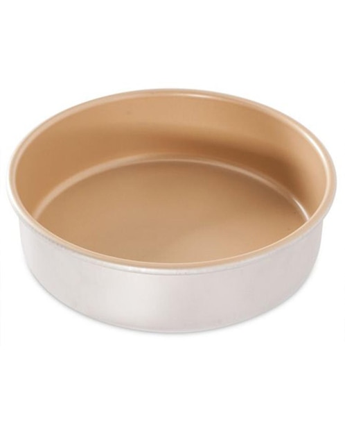 Molde para pastel Nordic Ware acero 24 cm dorado