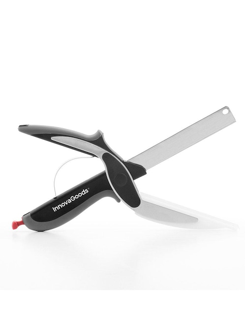 Cuchillo tijera con mini tabla de cortar InnovaGoods