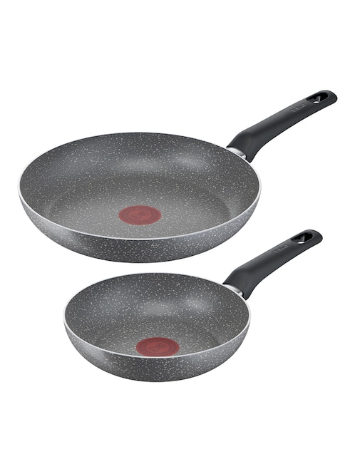 Set de sartenes T-Fal de aluminio 2 piezas
