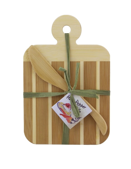 Tabla Para Cortar con Untador Totally Bamboo