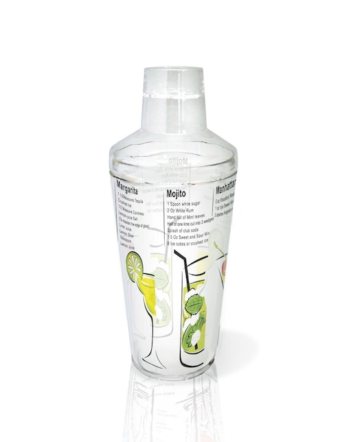 Coctelera Vin Bouquet de cristal 4 piezas