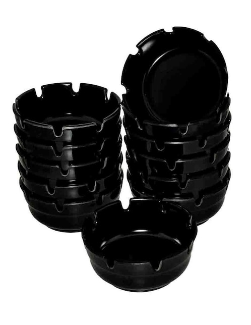 Set de 12 ceniceros Table Craft de melamina