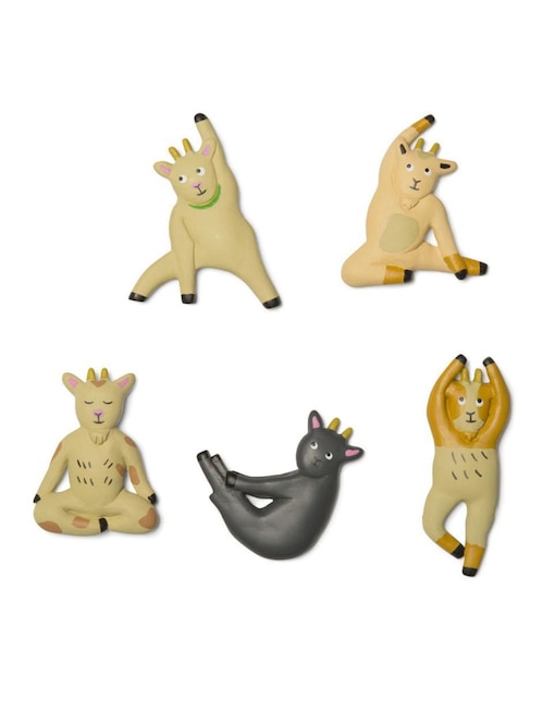 Set de 6 imanes Kikkerland para cocina