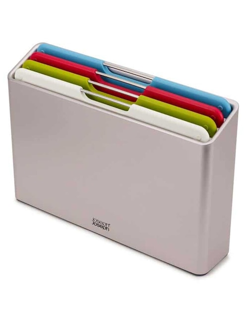 SET 4 TABLAS EN FOLIO JJACERO INOX GRIS