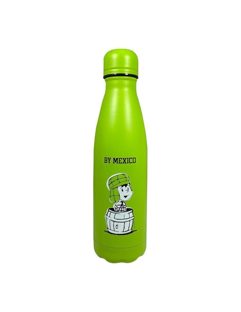 Termo doble pared By Mexico con tapa rosca 500 ml
