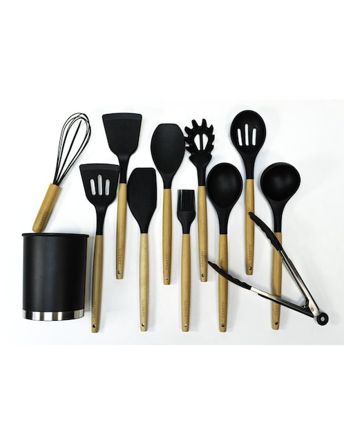 Set utensilios Zanetti de silicón