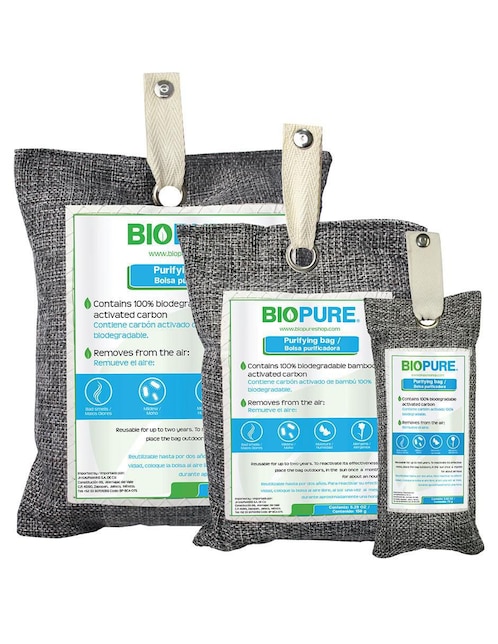 Bolsas purificadoras 3 piezas