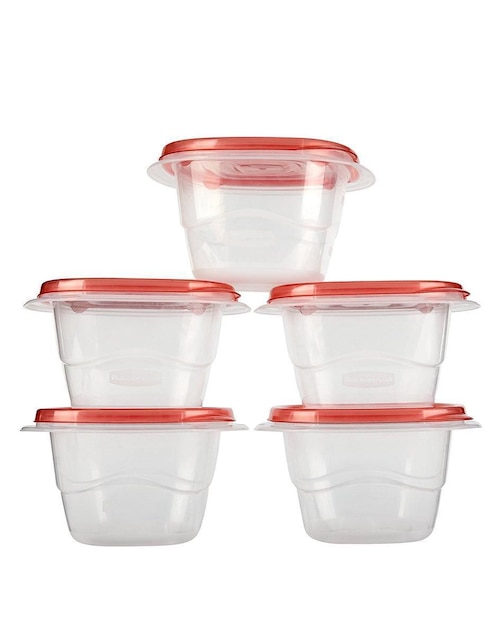 Set de contenedores Rubbermaid Home herméticos plástico