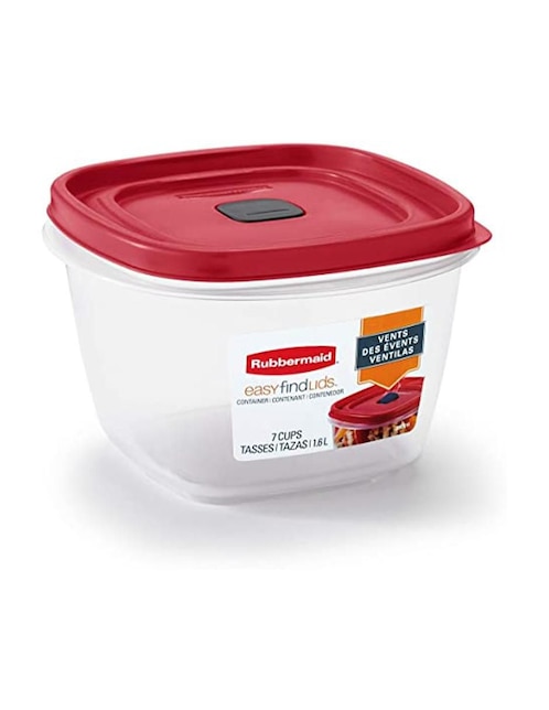 Contenedor Rubbermaid Home hermético plástico