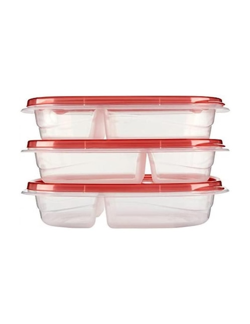 Set de contenedores Rubbermaid Home herméticos plástico