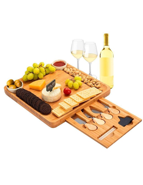 Tabla para queso Origami de bambú