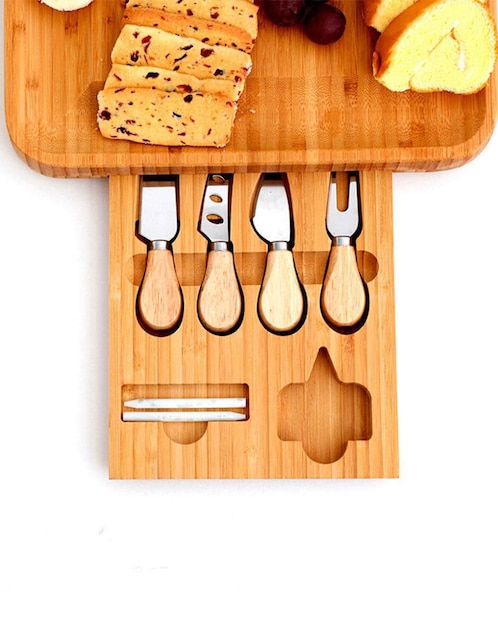 Tabla para queso Origami de bambú