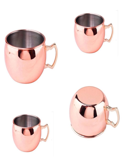 Set de tazas clásicas Moscow Mule