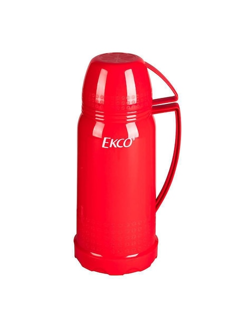 Termo Ekco de vidrio con tapa rosca 1 L