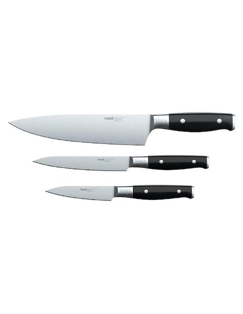 Set de Cuchillos para chef Ninja Foodi 3 piezas