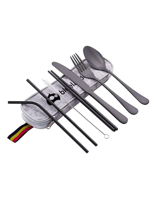 Set cubiertos de acero inoxidable 6 piezas