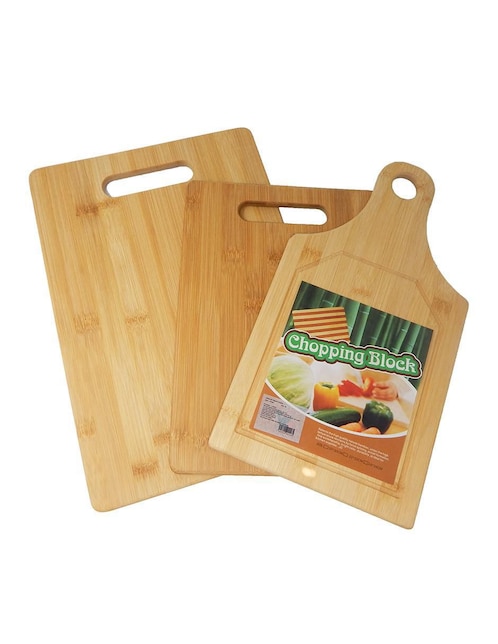 Set tabla para picar Aquila Aquila de bambú