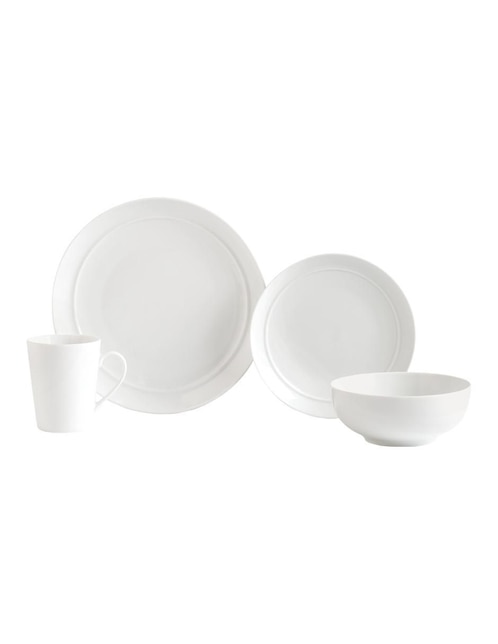 Vajilla cerrada Crown Baccara classic de porcelana