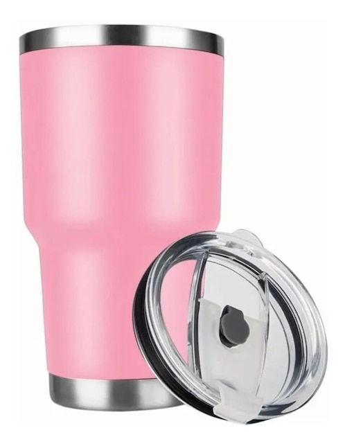 Termo Genérica de acero inoxidable con tapa doble rosca 800 ml