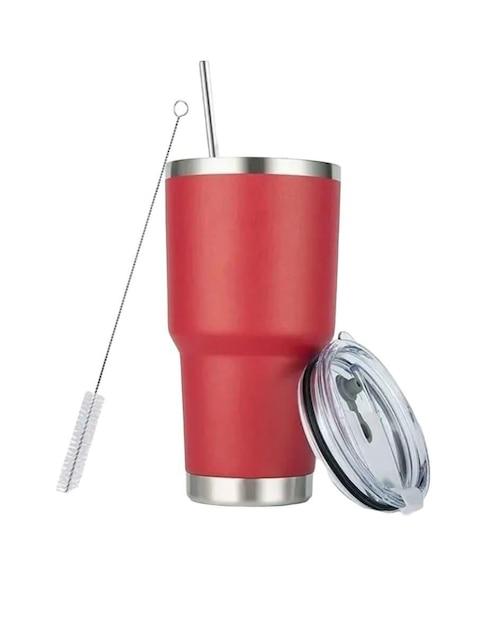 Termo Genérica de acero inoxidable con tapa doble rosca 800 ml