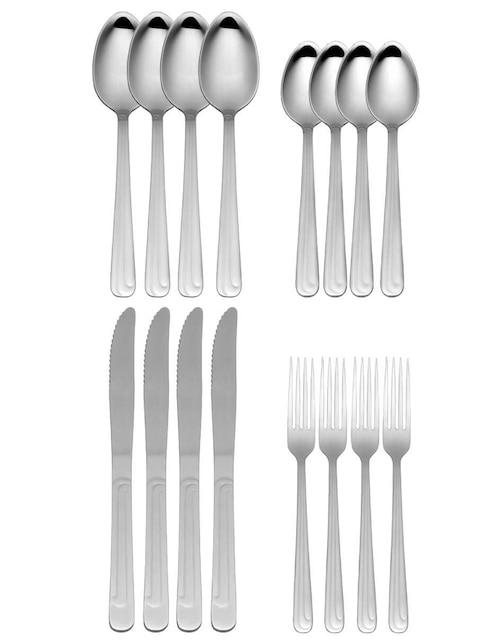 Set cubiertos Moven Aquila de acero inoxidable 16 piezas