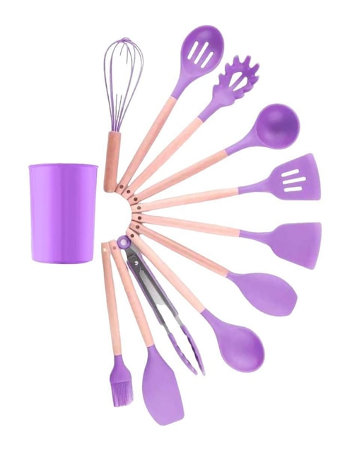 Set utensilios de silicón