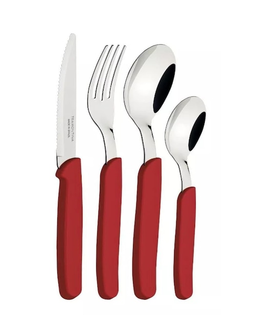 Set cubiertos de acero inoxidable 24 piezas