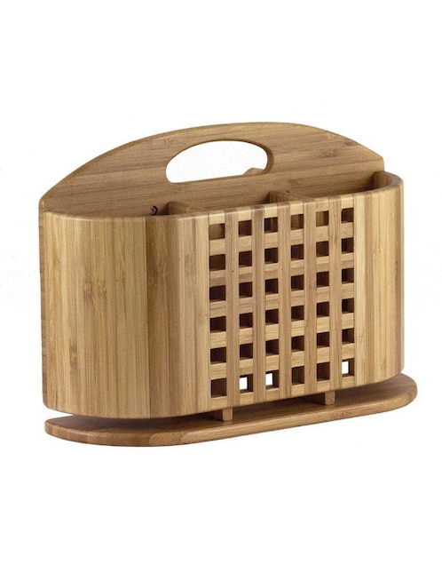 Porta cubiertos Totally Bamboo Básicos de bambú