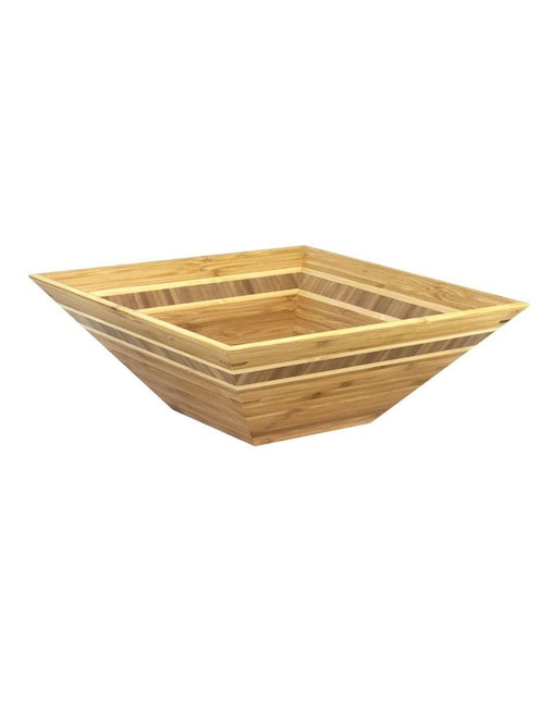 Portautensili In Bambù Totally Bamboo 20-2041 – Capacità 17,8 Cm X 12,7 Cm - 3