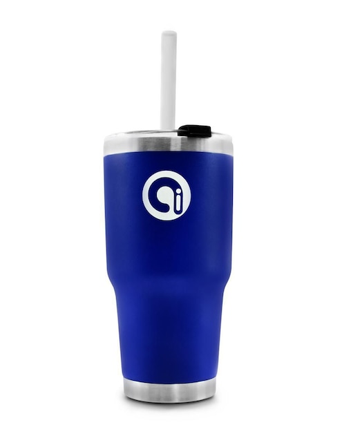 Termo Idea Nuova de acero inoxidable con tapa push pull