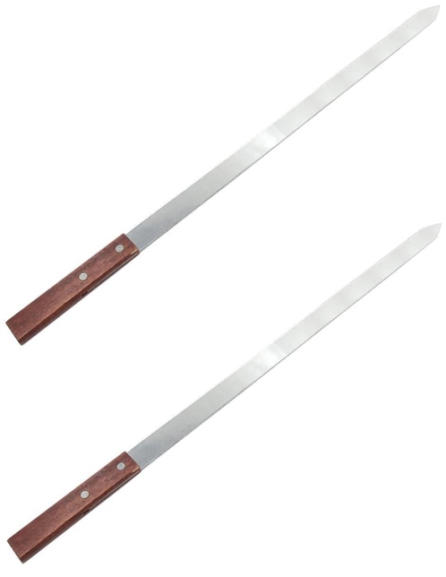 Set de cuchillos para trinchar Ventdepot utensilios para asador y cocina 2 piezas