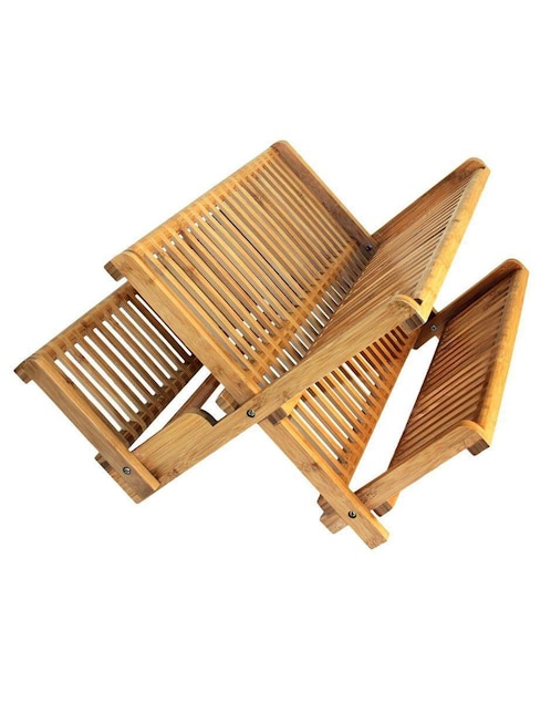 Escurridor de trastes Totally Bamboo de bambú