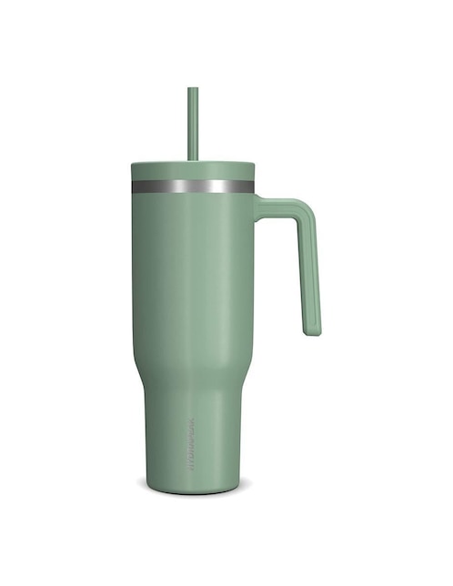 Termo Hydrapeak de acero inoxidable con tapa push pull 1.2 l