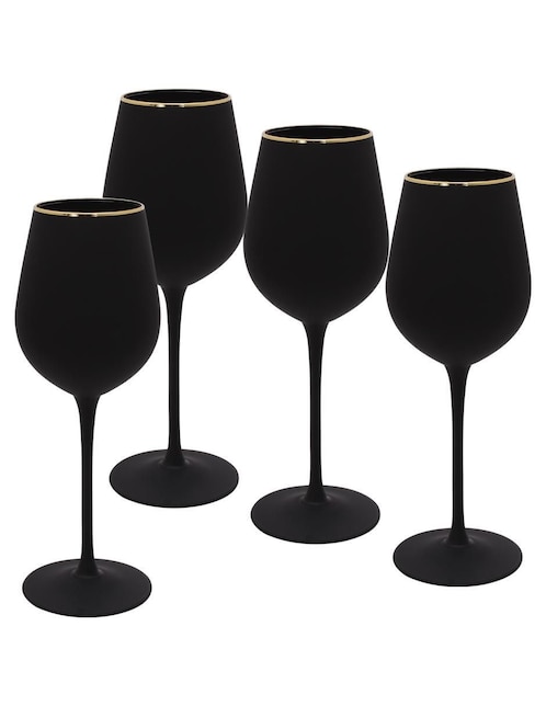 Set de copas para vino Crown Baccara Lujo de vidrio