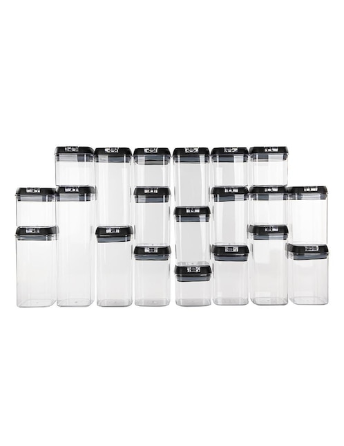 Frasco de almacenamiento Ag Box herméticos premium de plástico
