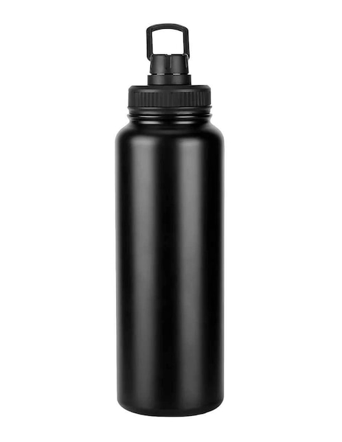 Termo de acero inoxidable con tapa rosca 1 L 1