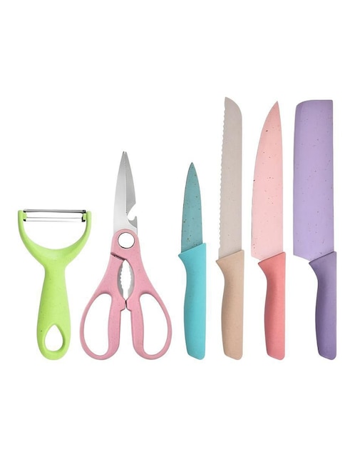 Set de cuchillos utilitario Gadgets & Fun  6 piezas