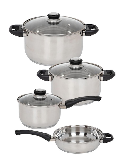 Batería de cocina Colorinox7b de acero antiadherente convencional 7 piezas