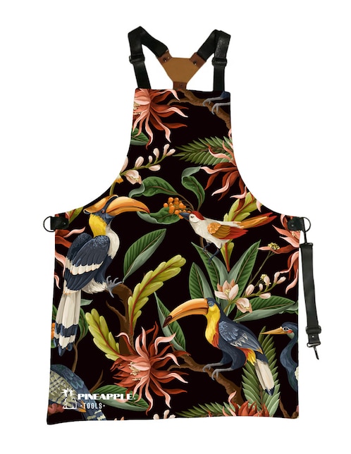 Delantal completo Pineapple Tools Loneta Print