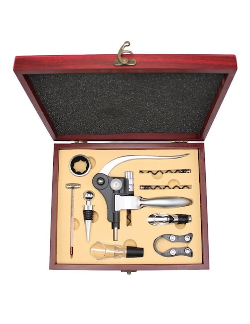 Set bar Minos Home de acero inoxidable