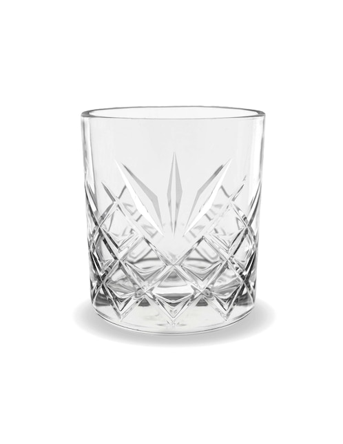 Vaso old fashion y high ball Glassia Elsa de cristal con 12 piezas