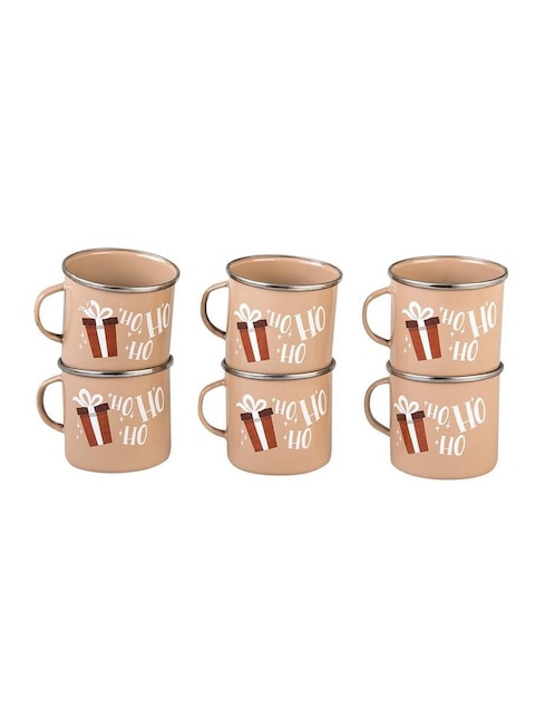 "taza/set de tazas/taza con difusor" de colección cinsa sin licencia tazas navidad 6 piezas "piezas"