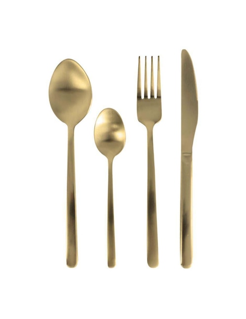 Set cubiertos Chefmaker Enola G de acero inoxidable 16 piezas